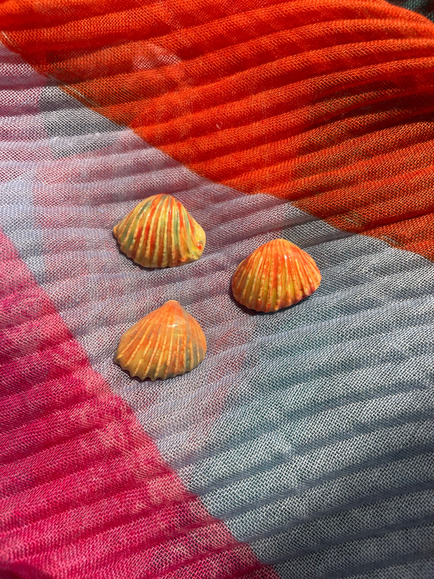 Tiny Magnet Orange Shell #1