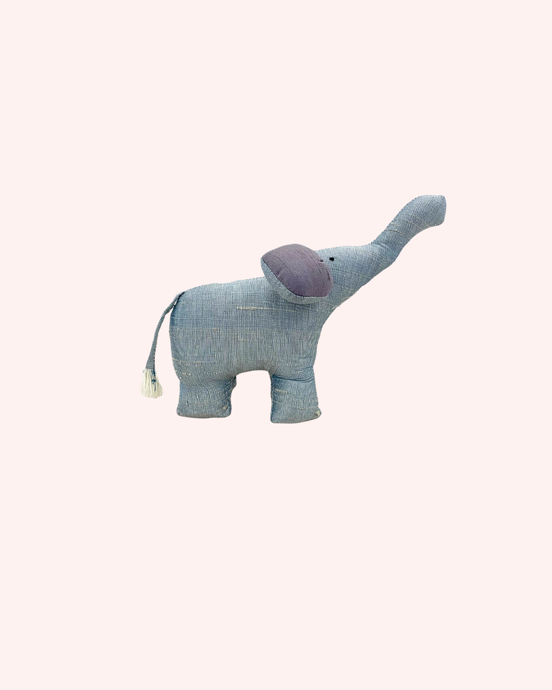 Natural Silk Handmade Stuffed Elephants