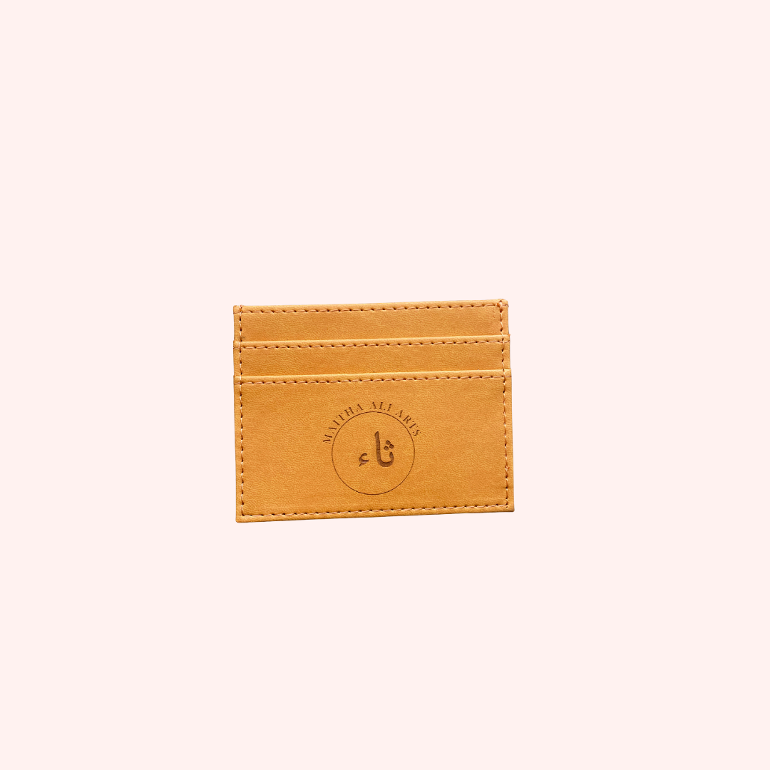 Sustainable Leather Card Holders