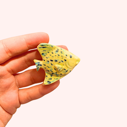 Yellow Zubaidi Fish Magnet