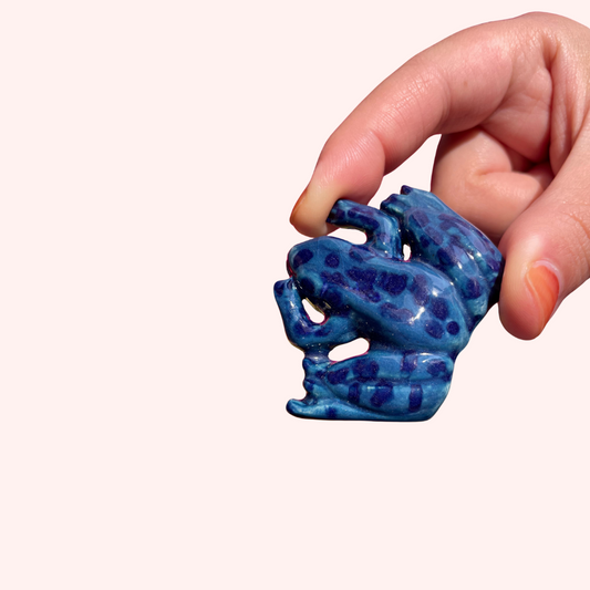Blue Dart Frog Magnet