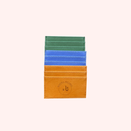 Sustainable Leather Card Holders